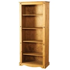 Corona Tall Bookcase, Pine -Dunelm Shop 1000108056 alt01