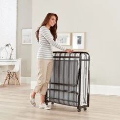 Supreme Airflow Fibre Folding Bed -Dunelm Shop 1000141190 alt06