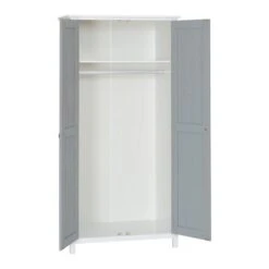 Vermount Double Wardrobe, White 11 Vermount Double Wardrobe, White -Dunelm Shop 1000166189 alt02