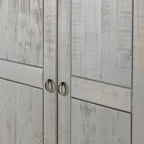 Vermount Double Wardrobe, White 8 Vermount Double Wardrobe, White - Image 6