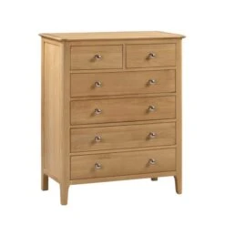 Cotswold 6 Drawer Chest, Oak -Dunelm Shop 1000169820 alt02