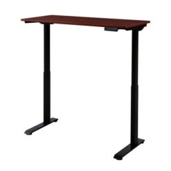 Koble Apollo Walnut Effect Adjustable Standing Smart Desk -Dunelm Shop 1000182889 alt02