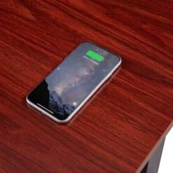 Koble Apollo Walnut Effect Adjustable Standing Smart Desk -Dunelm Shop 1000182889 alt05