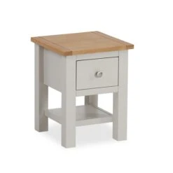 Bromley 1 Drawer Lamp Table -Dunelm Shop 30270331 alt03