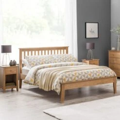 Salerno Wooden Bed Frame -Dunelm Shop 30303227