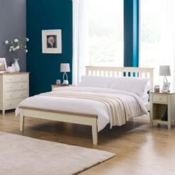 Salerno Wooden Bed Frame -Dunelm Shop 30303229
