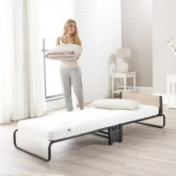 Revolution Folding Bed Frame With Pocket Spring Mattress -Dunelm Shop 30539584 alt07