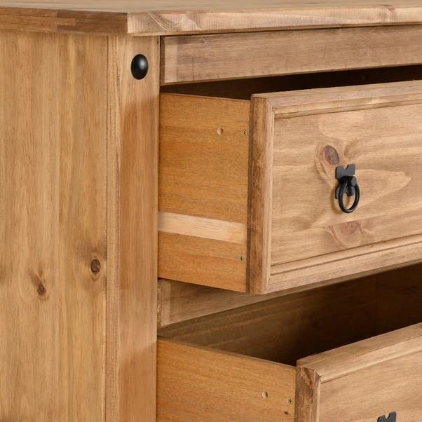 Corona 3 Drawer Chest, Pine 9 Corona 3 Drawer Chest, Pine - Image 7