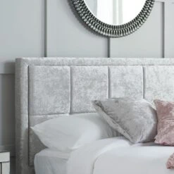 Hannover Crushed Velvet Bed Frame 31 Hannover Crushed Velvet Bed Frame -Dunelm Shop 30607505 alt01