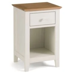 Salerno 1 Drawer Bedside Table