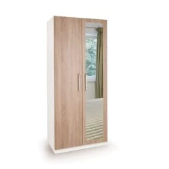 Harmony Euston Double Wardrobe, White -Dunelm Shop 30619257