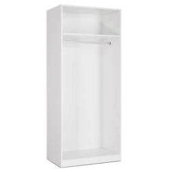 Harmony Euston Double Wardrobe, White -Dunelm Shop 30619258 alt02