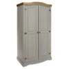 Corona Double Wardrobe, Pine