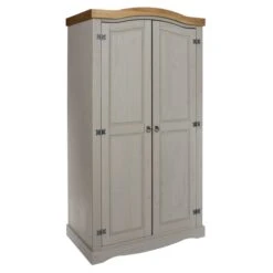 Corona Double Wardrobe, Pine