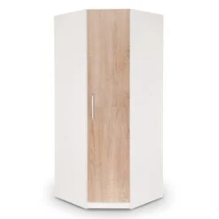 Harmony Euston Corner Wardrobe, White