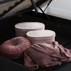 Berlin Crushed Velvet Ottoman Bed Frame -Dunelm Shop 30622149 alt05