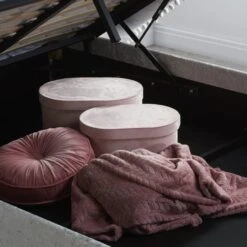 Berlin Crushed Velvet Ottoman Bed Frame -Dunelm Shop 30622150 alt05