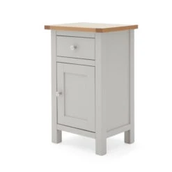 Bromley 1 Drawer & 1 Door Bedside Table -Dunelm Shop 30645260 alt03