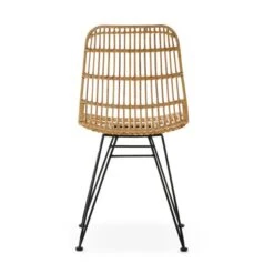 Set Of 2 Pax Dining Chairs, Rattan -Dunelm Shop 30645857 alt07