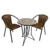 Summer Terrace Nova 2 Seat Bistro Set 1 Summer Terrace Nova 2 Seat Bistro Set -Dunelm Shop 30651852