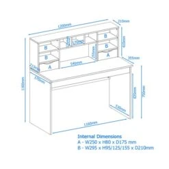 Albion Desk -Dunelm Shop 30661451 alt09