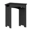 Ethan Dressing Table Stool, Graphite Grey -Dunelm Shop 30662265