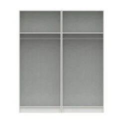 Ethan 4 Door Wardrobe, Mirrored -Dunelm Shop 30662346 alt03