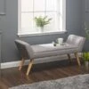 Milan Fabric Bench -Dunelm Shop 30676782