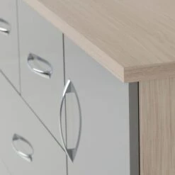 Nevada Small Single 5 Drawer Wardrobe -Dunelm Shop 30694090 alt04