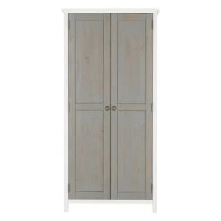 Vermount Double Wardrobe, White