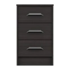 Florine 3 Drawer Bedside Table
