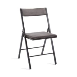 Emily Folding Dining Chair, Velvet -Dunelm Shop 30724556 alt04