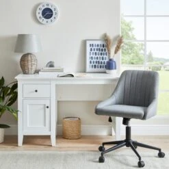 Lynton White Desk -Dunelm Shop 30727791 alt01