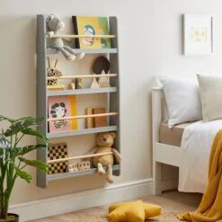 Kids Amber Wall Mounted Book Shelf 30 Kids Amber Wall Mounted Book Shelf -Dunelm Shop 30733595