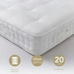 Dorma 1000 Pocket Sprung Mattress -Dunelm Shop 30744704