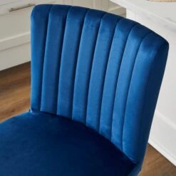 Taylor Counter Height Stool, Velvet -Dunelm Shop 30748316 alt03