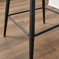 Taylor Counter Height Stool, Velvet -Dunelm Shop 30748320 alt02