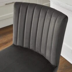 Taylor Counter Height Stool, Velvet -Dunelm Shop 30748320 alt03