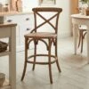 Emmie Counter Height Stool, Solid Oak 2 Emmie Counter Height Stool, Solid Oak -Dunelm Shop 30751691