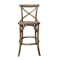Emmie Counter Height Stool, Solid Oak -Dunelm Shop 30751691 alt02