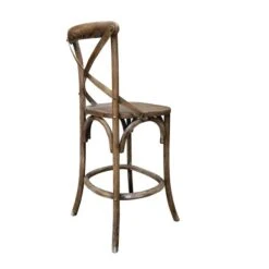 Emmie Counter Height Stool, Solid Oak -Dunelm Shop 30751691 alt05