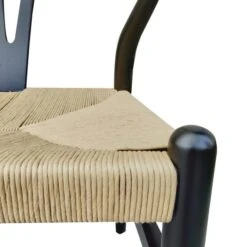 Lara Wishbone 2 Seater Dining Bench, Beech Wood, 110cm -Dunelm Shop 30751699 alt06