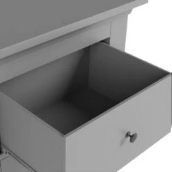 Lynton 3 Drawer Bedside Table, Grey -Dunelm Shop 30768451 alt05