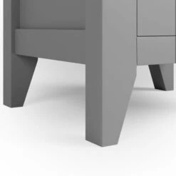 Lynton 3 Drawer Bedside Table, Grey -Dunelm Shop 30768451 alt07