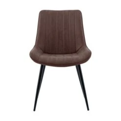 Set Of 2 Zion Dining Chairs, Faux Suede -Dunelm Shop 30769126 alt01