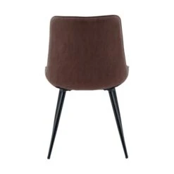 Set Of 2 Zion Dining Chairs, Faux Suede -Dunelm Shop 30769126 alt05