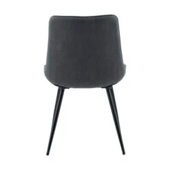 Set Of 2 Zion Dining Chairs, Faux Suede -Dunelm Shop 30769127 alt06