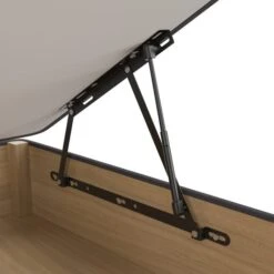 Luxury End Ottoman Bed Frame, Tweed -Dunelm Shop 30790260 alt04