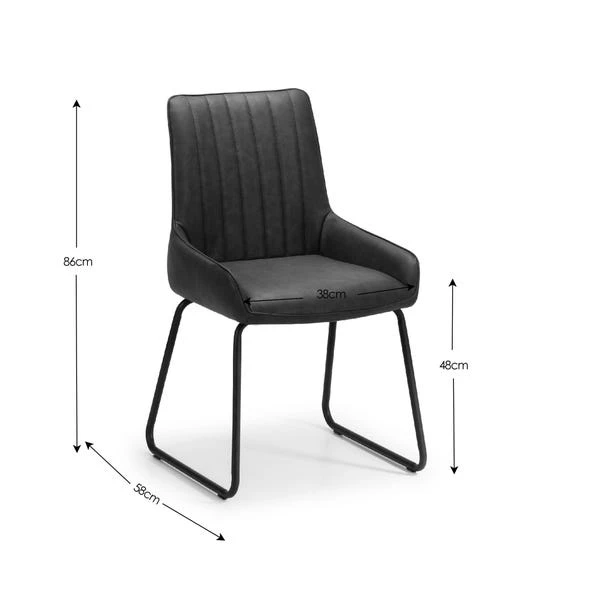 Brooklyn 6 Seater Rectangular Dining Table With 4 Soho Chairs And Bench, Solid Oak 10 Brooklyn 6 Seater Rectangular Dining Table With 4 Soho Chairs And Bench, Solid Oak - Image 8