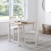 Coxmoor Set Of 2 Dining Chairs, Ivory Faux Linen 1 Coxmoor Set Of 2 Dining Chairs, Ivory Faux Linen -Dunelm Shop 30794209